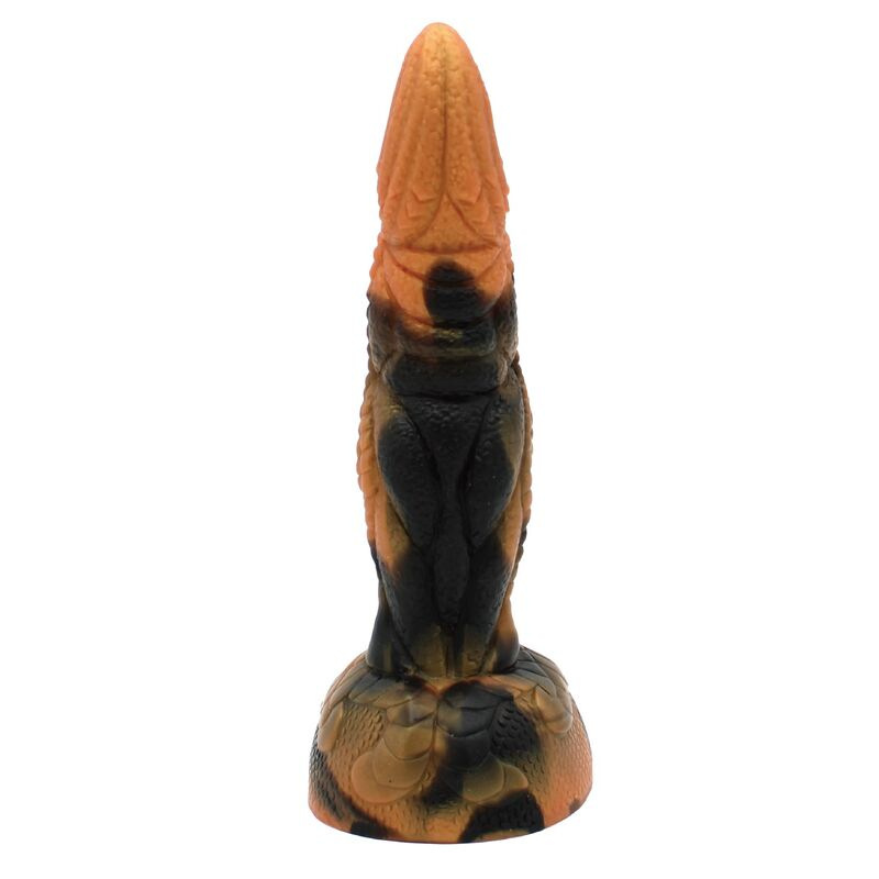 Power monsters - tyrannosaurus bicolor fantasy silicone dildo 20.5 cm Ø 5 cm 3