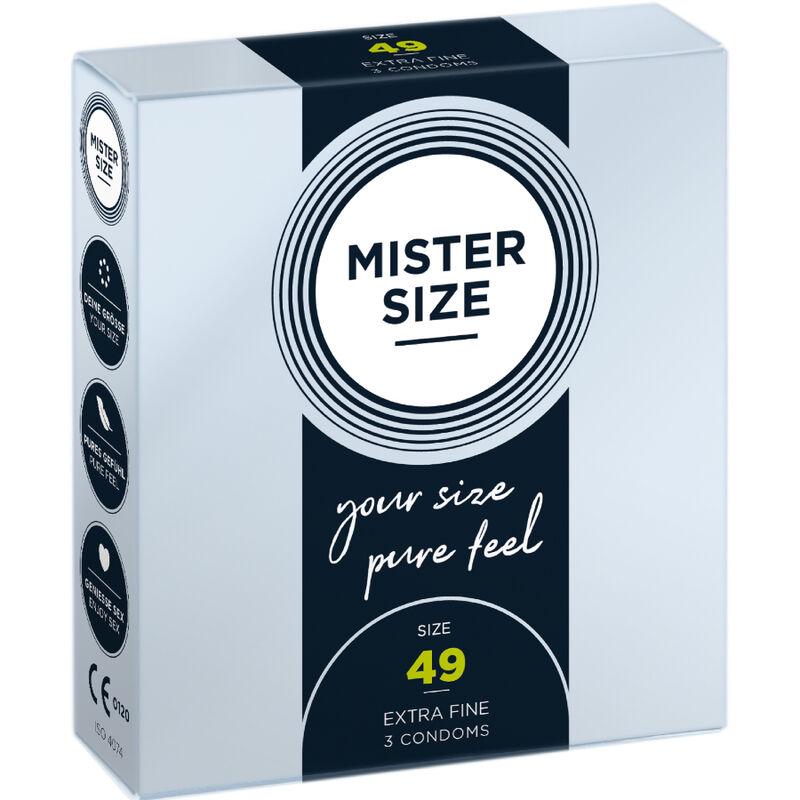 Mister size - condom size s 49 mm (3 units)