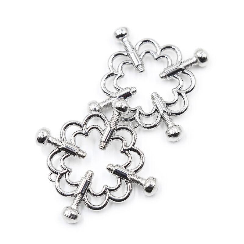 Ohmama Metallic Nipple Clamps Flower 5
