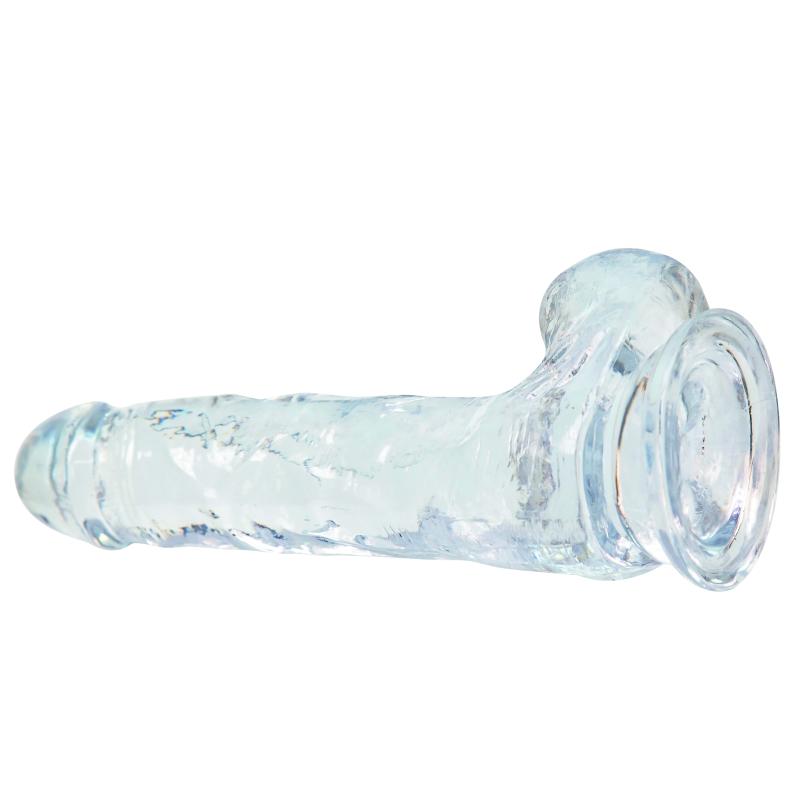 Addiction - Crystal Addiction 8 Inch Clear Dong 1