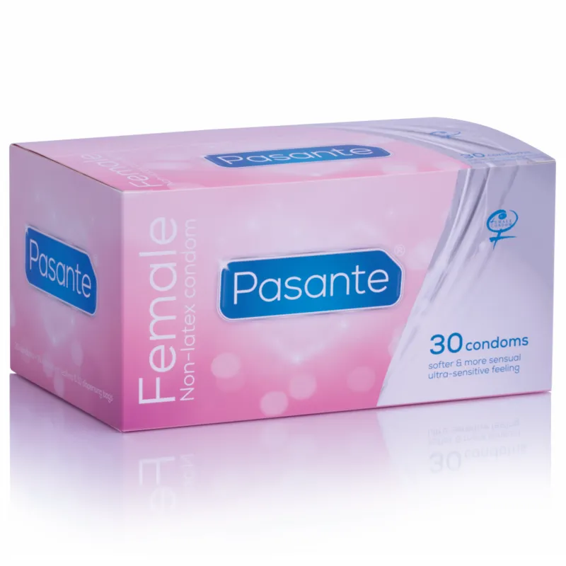 Pasante Female Condom Through Without Latex 30 Units