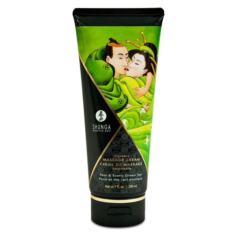 Shunga - Kissable Massage Cream Pear 200 ml 1