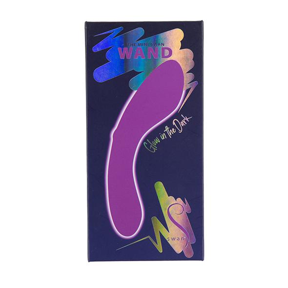 Swan - The Mini Swan Wand Glow In The Dark Purple 15