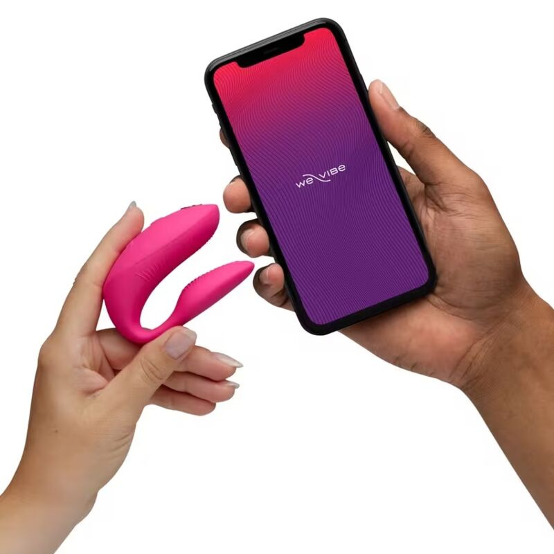 We-vibe - chorus pro premium couples vibrator electric pink 6