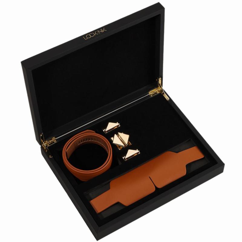 Lockink - Blindfold Kit- Brown 4