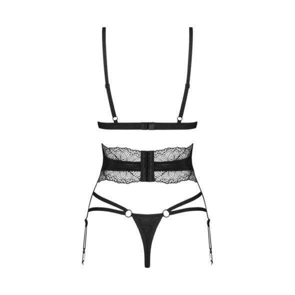 Obsessive - Lobellis 3-Pcs Set Black Xl/2xl 10
