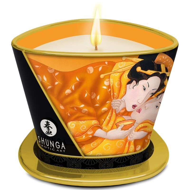 Shunga - massage candle mango 170 ml 1