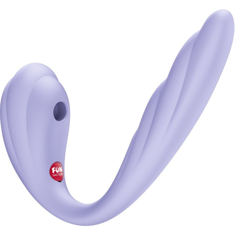 Fun factory - vivace insertable double air pulse vibrator purple 1