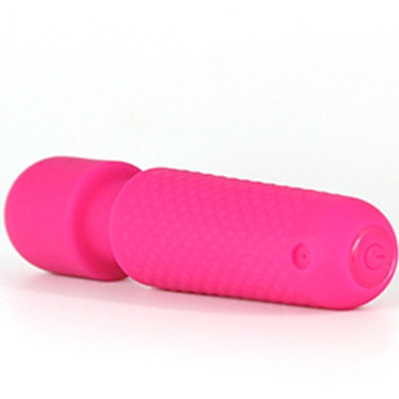 Armony - your magic massager & vibrator rechargeable 10 vibrations wand dots pink