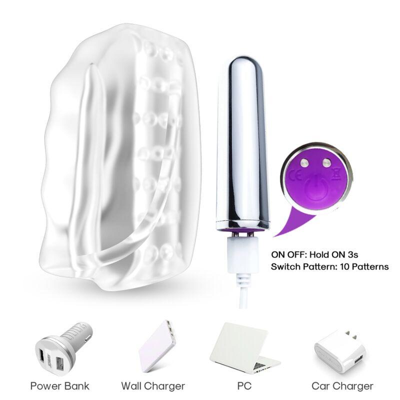 Armony - Master Masturbator & Vibrator Transparente 2