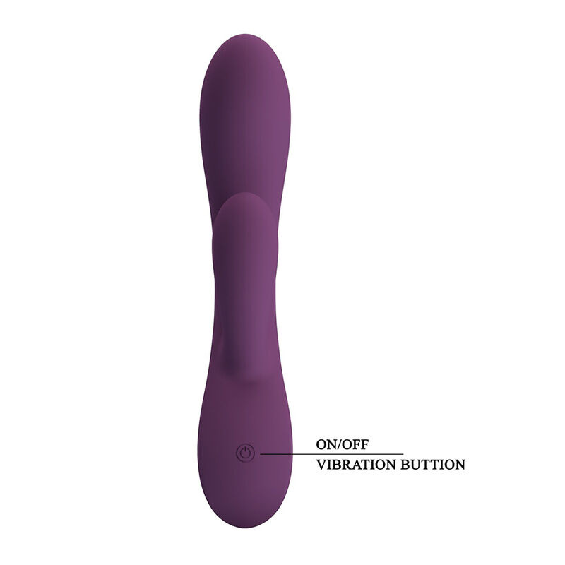 Pretty love - rosolyn rechargeable rabbit vibrator 10 functions 5