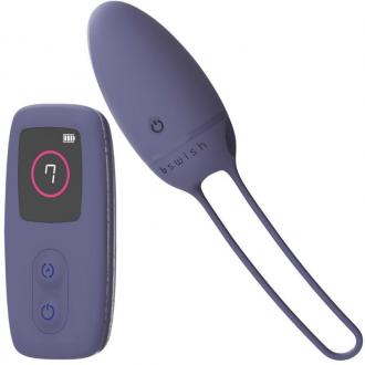 B Swish Bnaughty Premium Unleashed Vibrating Egg Dusk