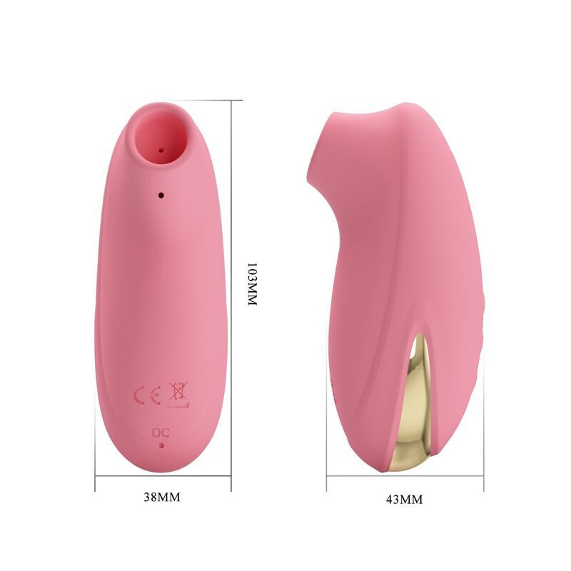 Pretty love - otis clitoral suction stimulator 7 modes pink 6