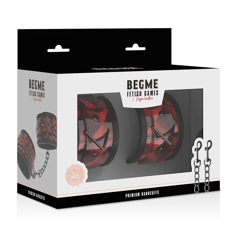 Begme Red Edition Hand Cuffs 7