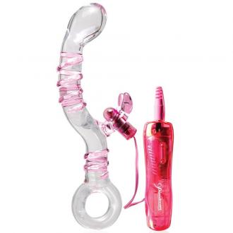 Icicles Number 16 Hand Blown Glass Massager