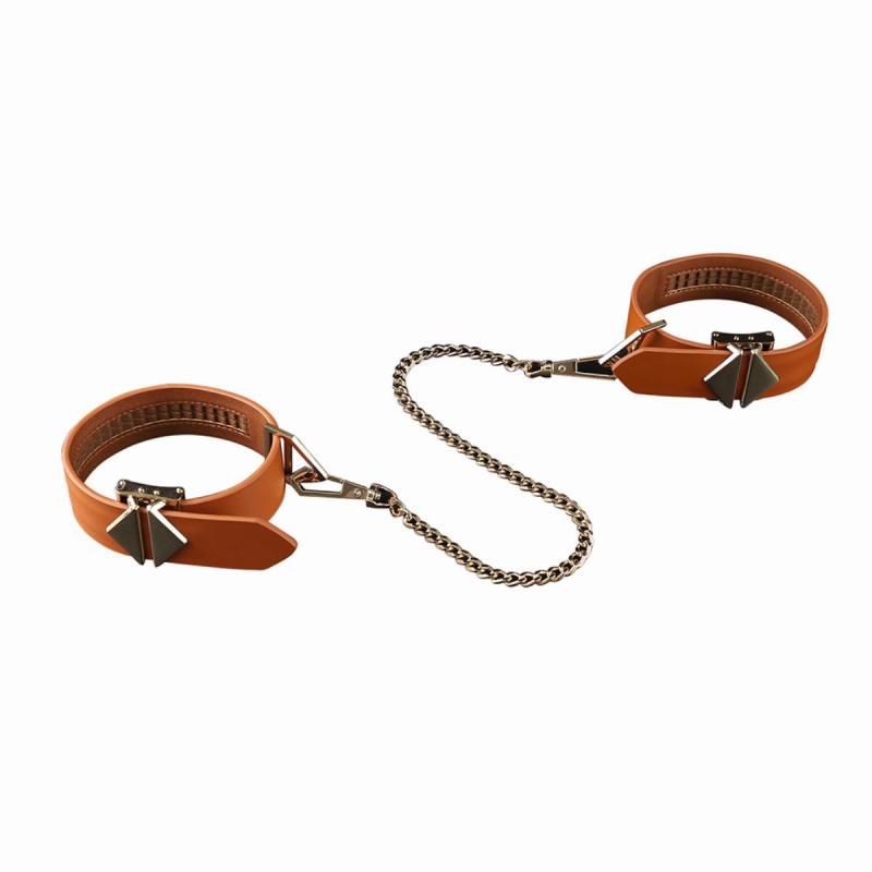 Lockink - 8-Bondage-Straps Restraint Set Brown