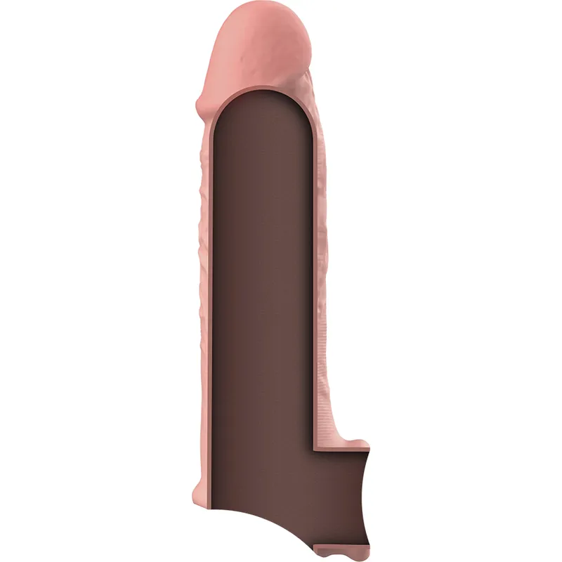 Virilxl Penis Extender Extra Comfort Sleeve V9 Flesh - Návlek Na Penis
