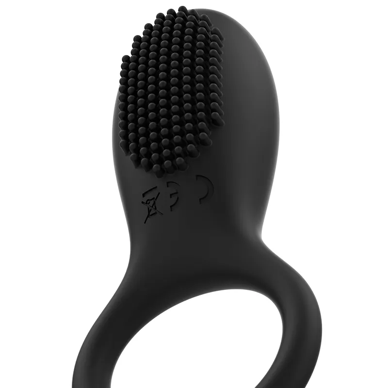 Coquette Cock Ring Remote Control Rechargeable Black/ Gold