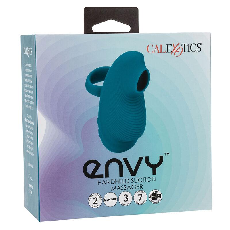 Calexotics - Envy Handheld Rolling Ball Massager 7 Vibrations Blue