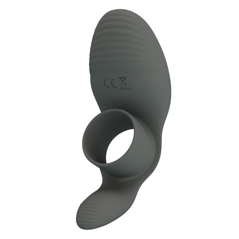 Pretty love - rechargeable vibrating ring with dual stimulation