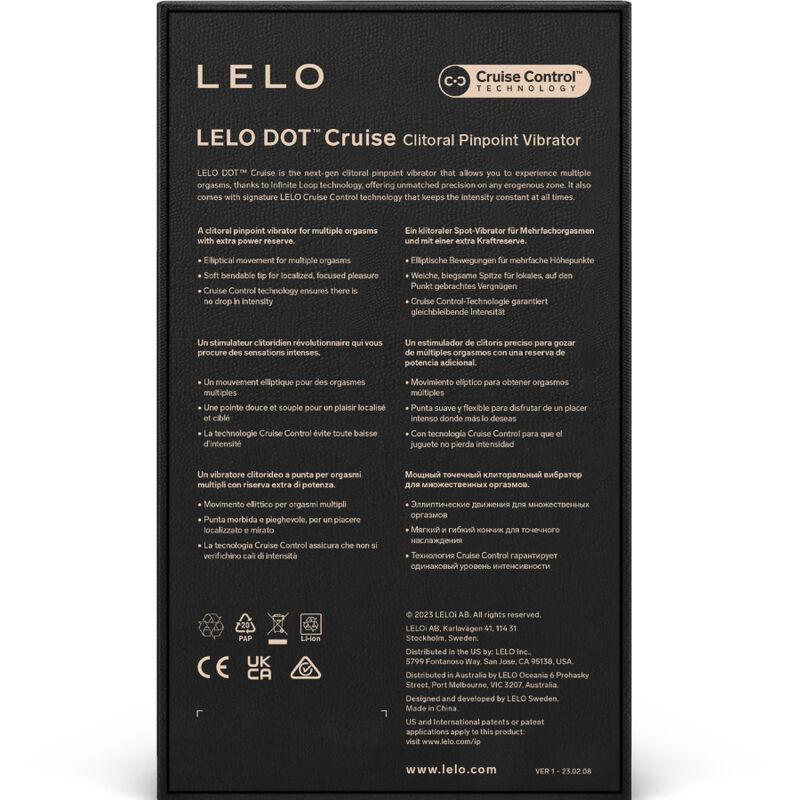 Lelo Dot Cruise Clitoral Stimulator Peach Please 6