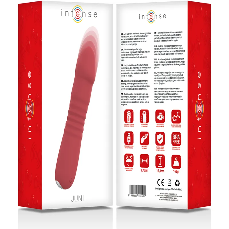 Intense - June Up & Down 10 Vibrations Red 4