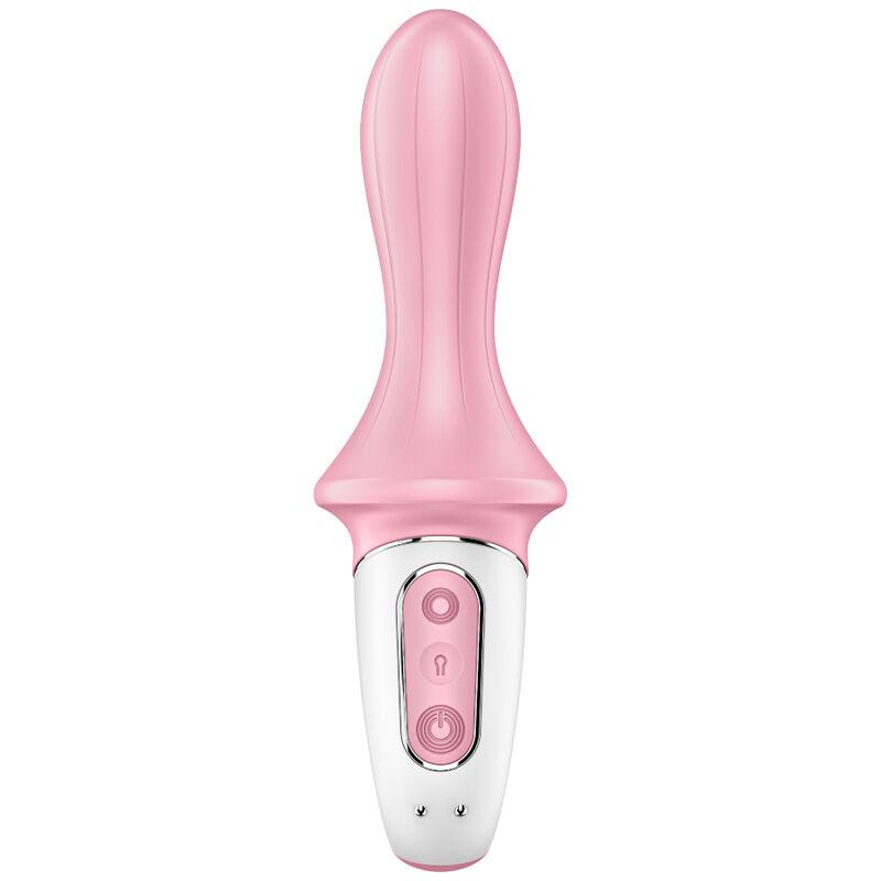 Satisfyer Air Pump Booty 5+ Inflatable Anal Pink - Análny Vibrátor