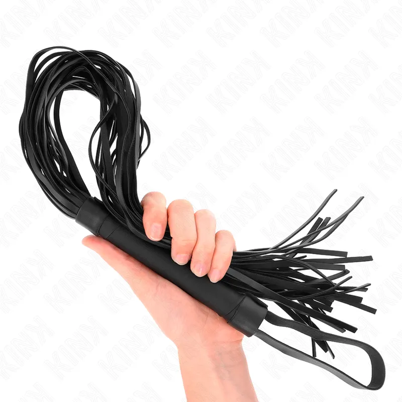 Kink - Imitation Sheep Skin Whip 60 Cm 2