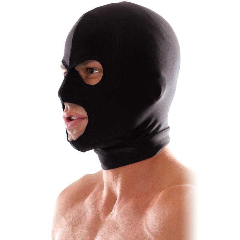 Fetish fantasy series - spandex 3-hole hood 2