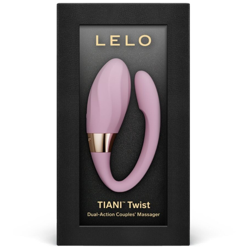 Lelo - tiani twist couples vibrator soft pink 2