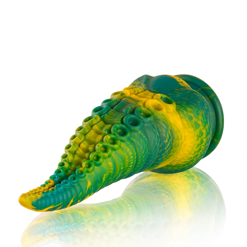 Epic - cetus green tentacle dildo large size 4