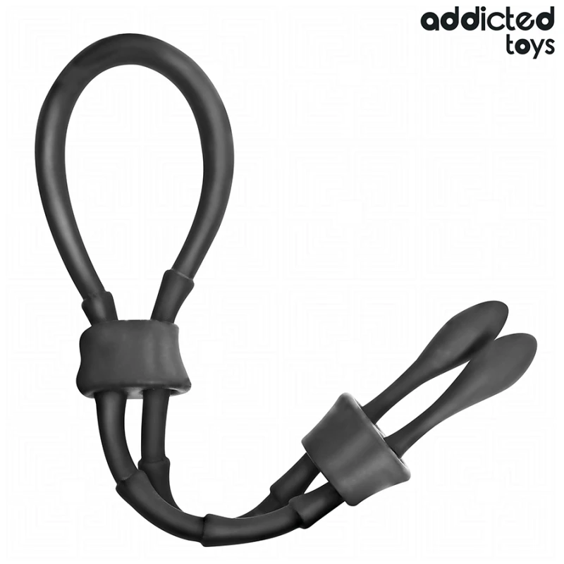 Addicted toys - adjustable silicone rope for the penis 5