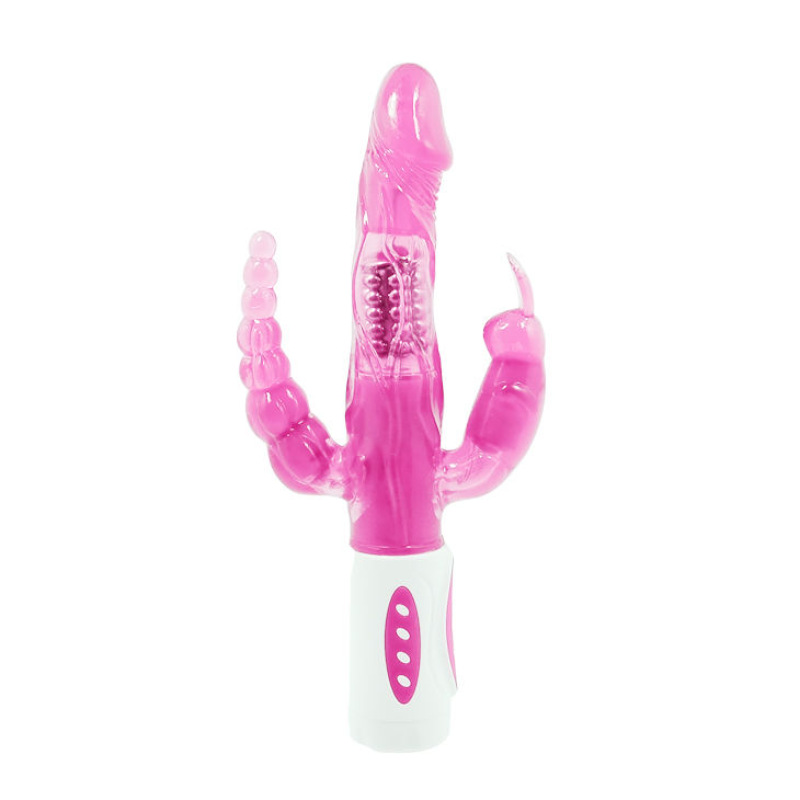 Baile - pretty bunny triple vibrator rotator 1