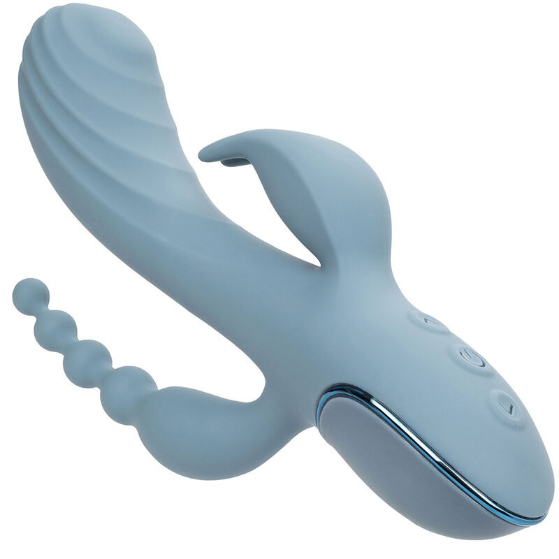 Calexotics - vibrator triple ecstasy grey 4