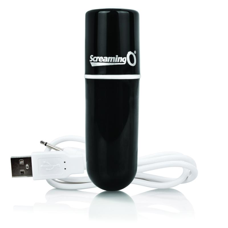 The Screaming O - Charged Vooom Rechargeable Bullet Vibe Bla 5
