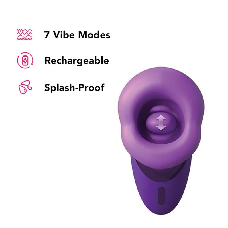 Fantasy for her - pleasure sucker vibrator purple 3