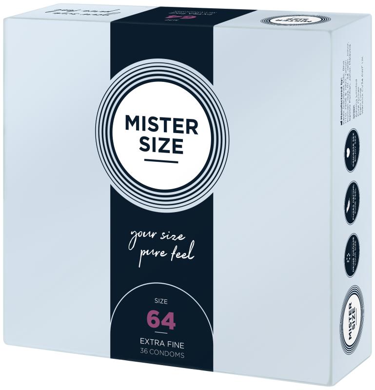 Mister.Size - 64 Mm Condoms 36 Pcs