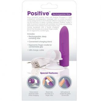 Screaming O Rechargeable Massager - Positive.- Purple