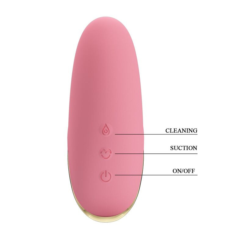 Pretty love - otis clitoral suction stimulator 7 modes pink 1