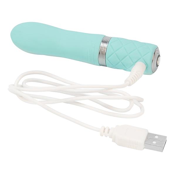 Pillow Talk - Flirty Bullet Modrozelený - Vibrátor 12