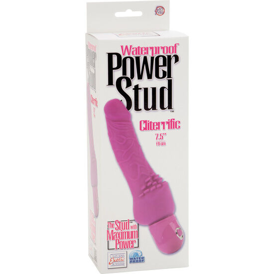 Calexotics - power stud cliterrific pink vibrator 3