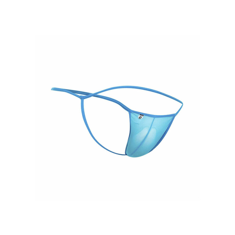Mob - transparent t-shaped thong aqua size l/xl 4