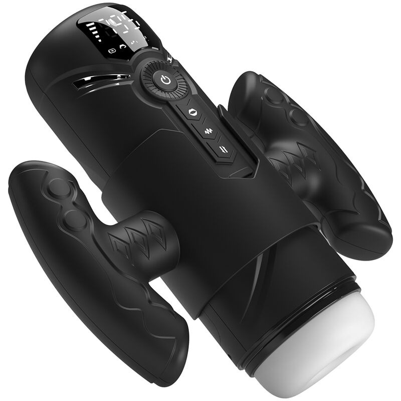 Pretty love - aetola multifunction automatic masturbator with handle black 2