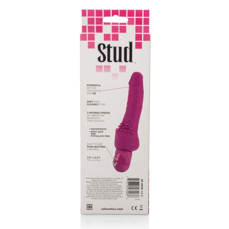 Calexotics - power stud cliterrific pink vibrator 1