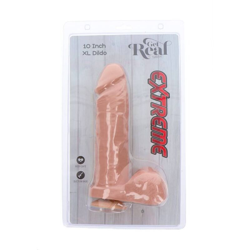 Get real - extreme xl dildo 25,5 cm skin 4