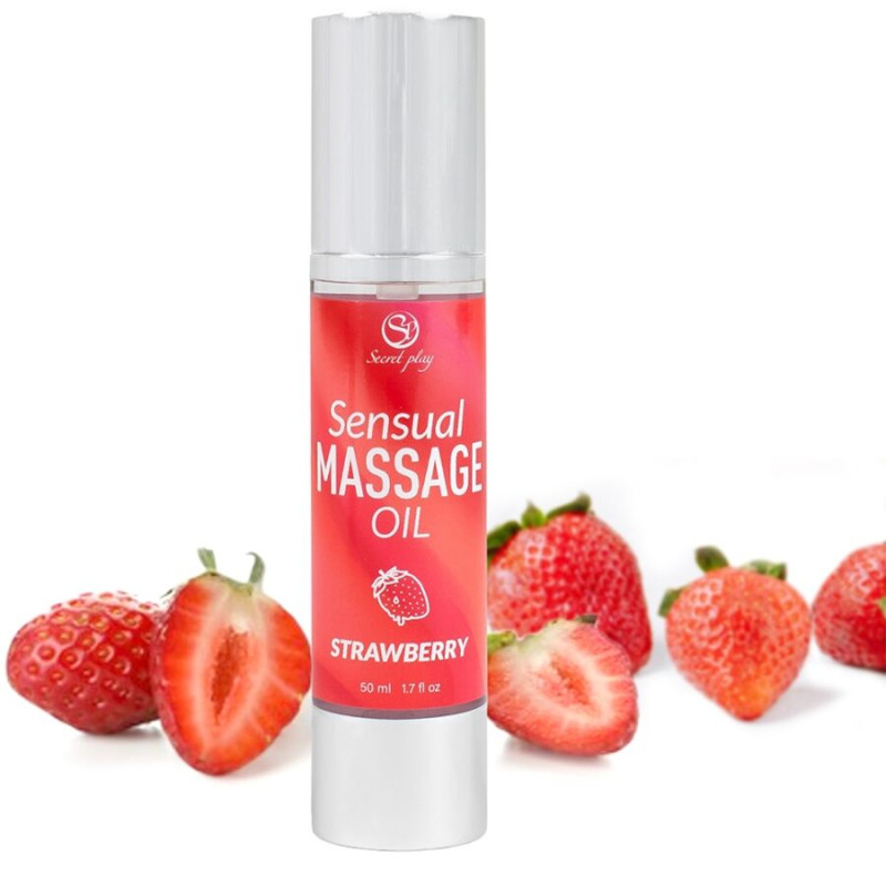 Secretplay - strawberry massage oil 2