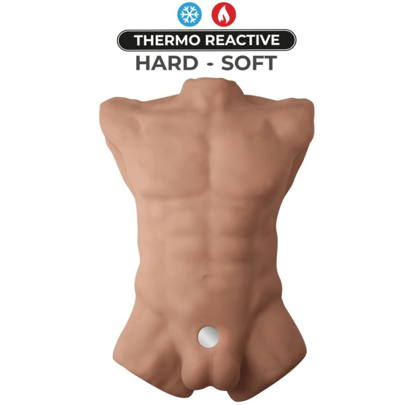 Silexd - apollo l realistic male torso caramel 5