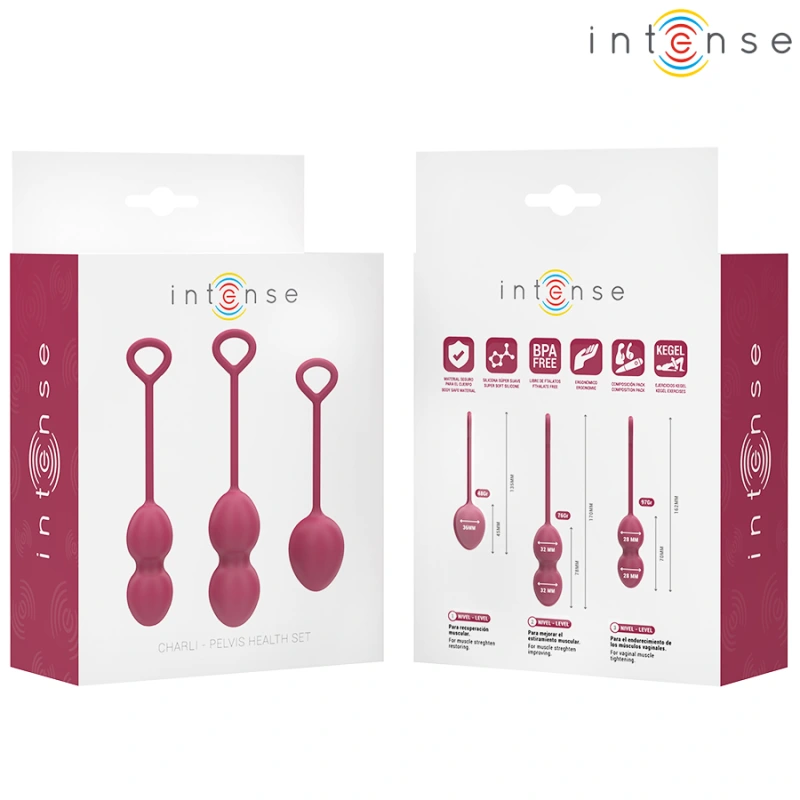 Intense - charli kegel ball kit violet 6