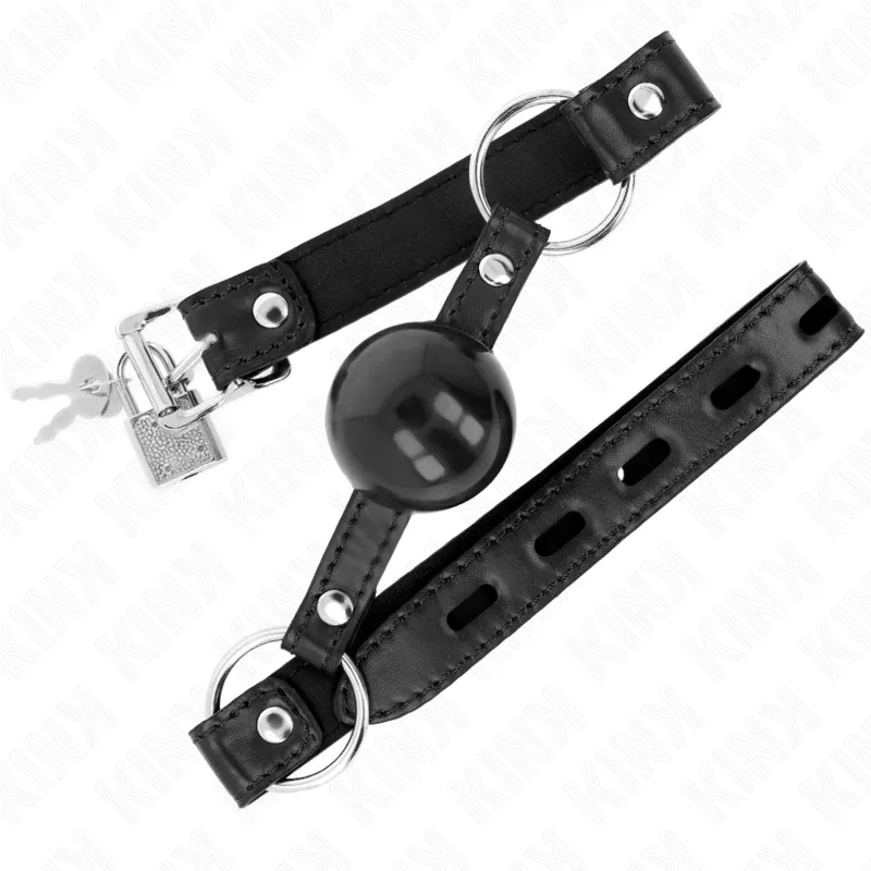 Kink - Black Tpe Ball 4 Cm Gag 60 X 2 Cm 1