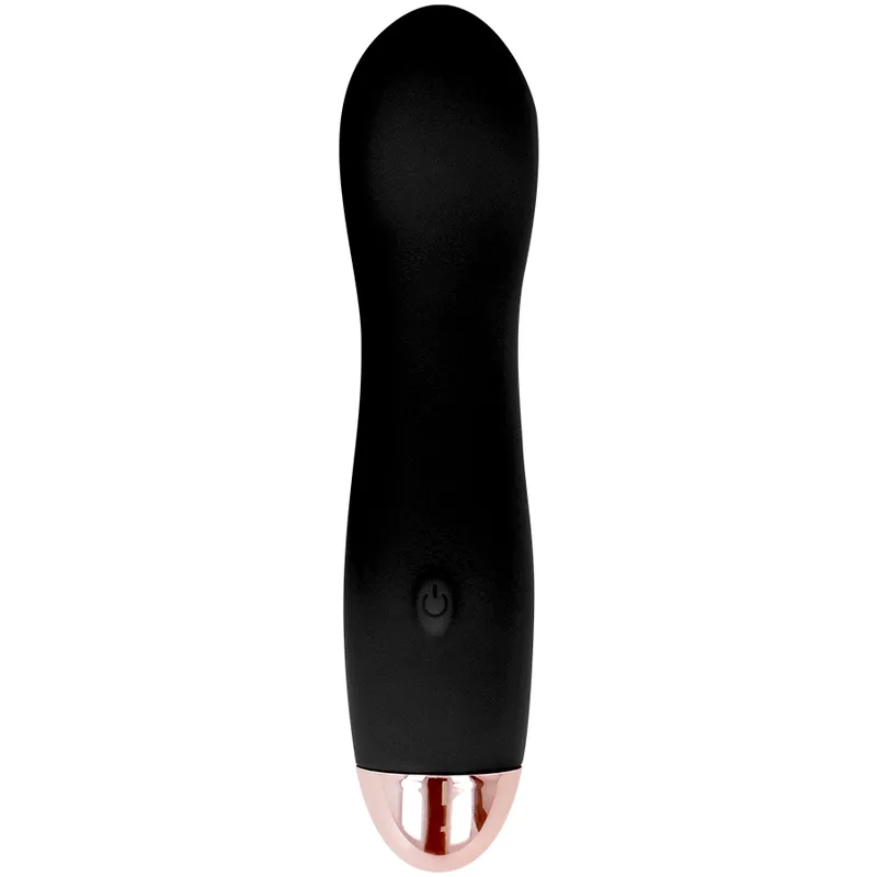 Dolce Vita Rechargeable Vibrator One Black 10 Speed